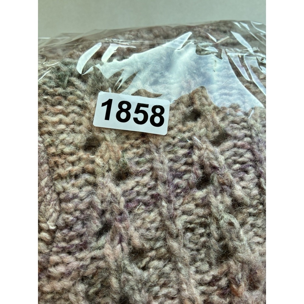 bartolini sweater Sz M Open Knit Wool Blend Made In Italy Crew Neck Casual - Picture 8 of 8